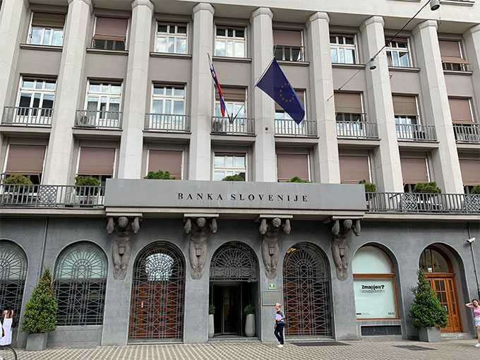 Slika institucije:  Banka Slovenije